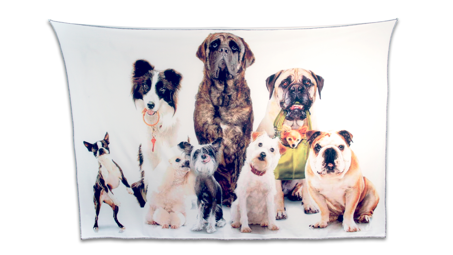 All Dogs Together Tapestry by Rescue Strays Shelter
